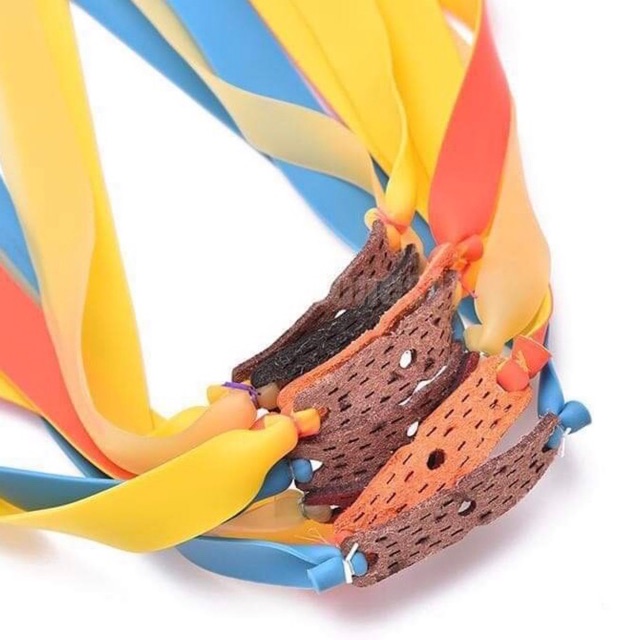 Slingshot rubber 5 เส้น 99฿ สายหนังสติ๊ก ยางหนังสติ๊ก slingshots Presas ยางแบน - รูปที่ 2