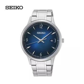 นาฬิกาข้อมือชายSEIKO QUARTZ สายสแตนเลส รุ่น SGEH89P