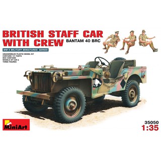 MiniArt 1/35 MI35050 BRITISH STAFF CAR WITH CREW