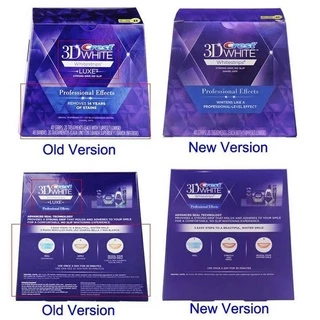 🇺🇸🔥ปรึกษาได้ แผ่นฟอกฟัน Crest 3D Whitestrips Luxe Professional Effects ของแท้จาก USA + ยาสีฟัน ฟันขาว