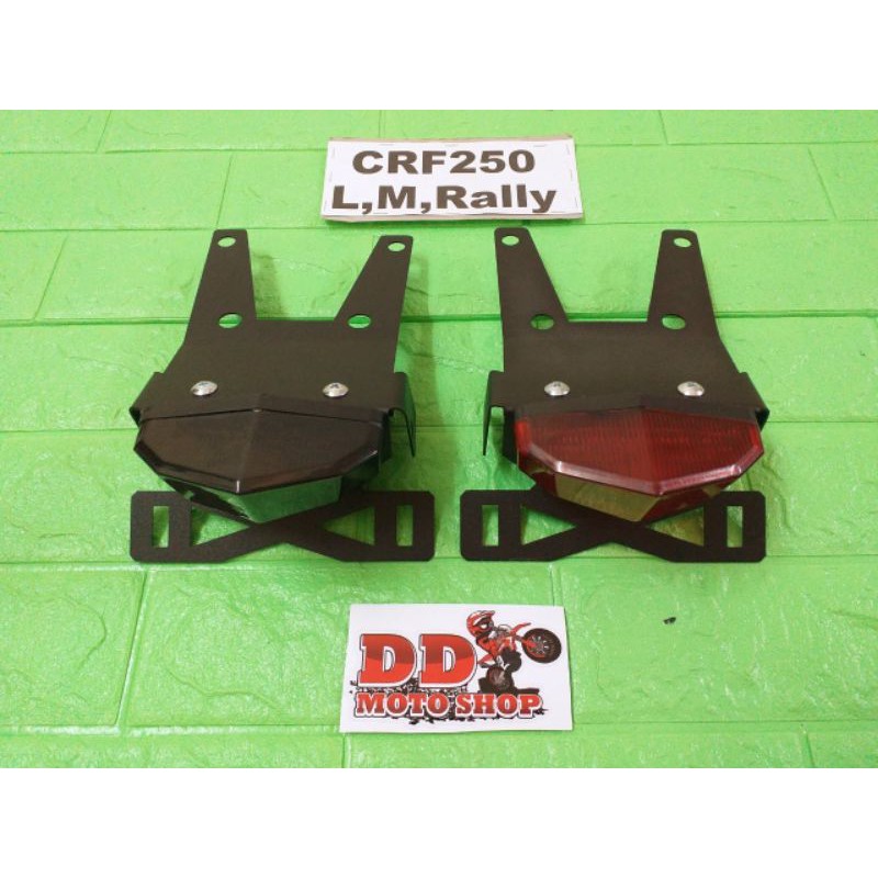 ท้ายสั้น CRF250L M RALLY #ใส่ไฟเลี้ยวแต่ง #โครงเหล็กหนา 1.2 มม. ท้ายสั้นCRF250L CRF250M CRF250RALLY