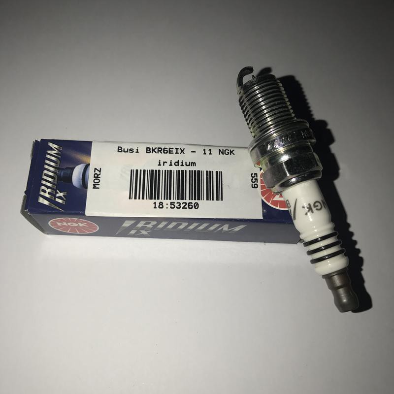 หัวเทียน NGK Iridium Brio Satya L12B 1.2cc 13 BKR6EIX-11 NGK "53260"