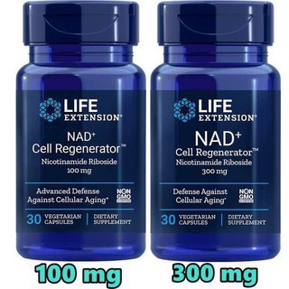 300 mg NAD + Cell Regenerator™ Nicotinamide Riboside : เพิ่มประสิทธิภาพของสมอง และชะลอวัย