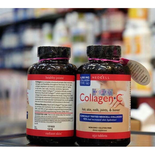Neocell Super Collagen + Vitamin C 6000 mg ( 250Tabs )