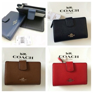 Coach กระเป๋าสตางค์  2พับ ใหม่แท้100% พร้อมส่ง