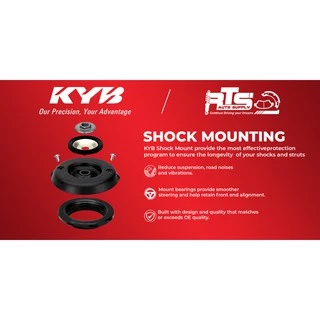 KYB เบ้าโช๊คอัพหน้า ลูกปืนเบ้าโช๊ค TOYOTA VIOS YARIS ปี 2007-2012 โตโยต้า วีออส ยารีส Kayaba