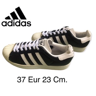 รองเท้าผ้าใบมือสองของแท้💯adidasซุปเปอร์สตาร์