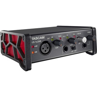 Tascam US1x2HR *ของแท้รับประกัน 1ปี* USB-C 2x2 ออดิโออินเตอร์เฟส, 24Bit/192kHz, Mac/ PC/ iOS, ฟรีซอฟต์แวร์ฯลฯ