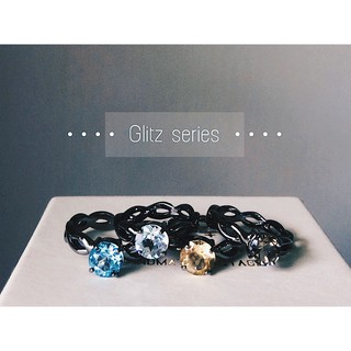 แหวนพลอยเม็ดเดี่ยว Glitz ring