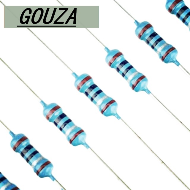 R Resistor ตัวต้านทาน 1% 1/4W 5 ชิ้น (1.1k - 10k)