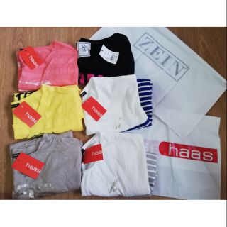 เสื้อ​ แบรนด์แท้​ HAAS ป้่ายห้อย​ จาก​SHOP