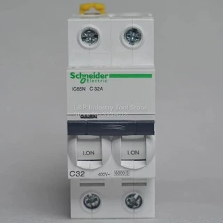 AC Breaker schneider Schneider Electric China IC65N 2P C16A/C32A A9F18232 Vacuum Mini Circuit Breaker MCB Acti9 Type C