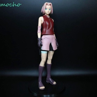 Mocho โมเดลฟิกเกอร์ PVC การ์ตูนนารูโตะ Shinobi Relations Haruno Sakura Banpresto Shippuden Naruto Gals Grandista 26 ซม. ของเล่น ของขวัญ สําหรับเด็ก