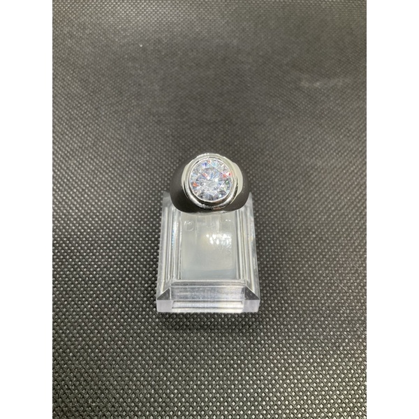 แหวนผู้ชายทรงมอญ เพชรcz