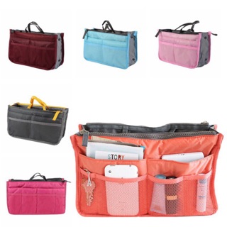 กระเป๋าจัดระเบียบ กระเป๋าเครื่องสำอาง bag in bag, inner bag