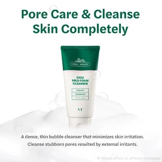 [VT COSMETICS] CICA Mild Foam Cleanser 300ml (2ขนาด)