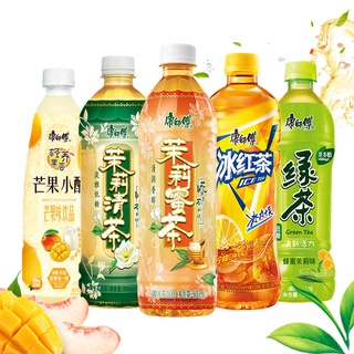 ชาผลไม้ ชานม ชาอัสสัม อร่อย กลิ่นหอมสดชื่น ดับร้อน KangShifu 康师傅 500ml Malamart