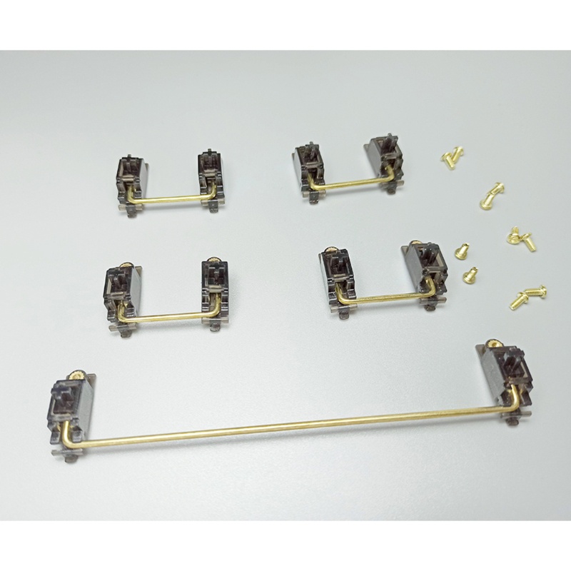 R * คีย์บอร์ด V2 Stabilizer ชุบทองชุบทอง Pcb สกรู
