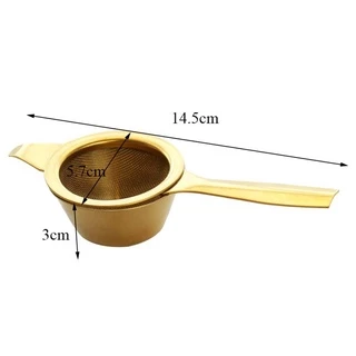 HONE 1 ชุดกรอง Fine Reusable กาน้ําชา Infuser พร้อมที่จับกาแฟสแตนเลส