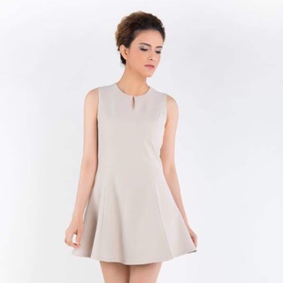 Leelachy [LCH] Aline dress Beige