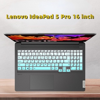 ฟิล์มซิลิโคนติดแป้นพิมพ์ สําหรับ Lenovo IdeaPad 5 Pro 16 นิ้ว AMD R7-5800H Xiaoxin Pro 16 IHU ACH