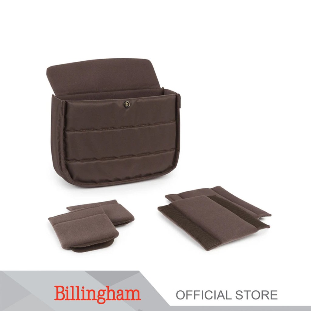 Billingham รุ่น Hadley Small Pro-Navy Canvas / Chocolate Leather