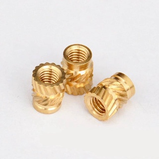 10pc. Brass Nut insert M2/M2.5/M3/M4/M5 for 3D print part