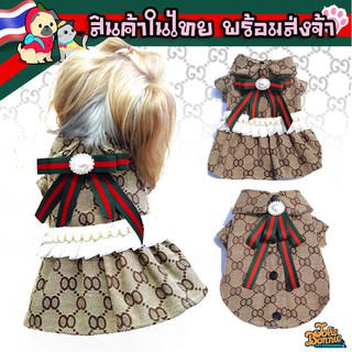 พร้อมส่ง เสื้อสุนัข เสื้อแมว สไตล์คุณหนู ราคาถูก ร้านคนไทย ส่งจากไทย ส่งของทุกวัน ส่งไวมาก เสื้อสัตว์เลี้ยง