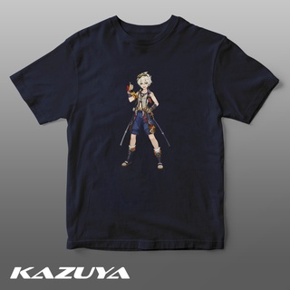 เสื้อยืดผู้ Kazuya TM-0180 GENSHIN IMPACT เสื้อยืด - BENNET - Game S-5XL