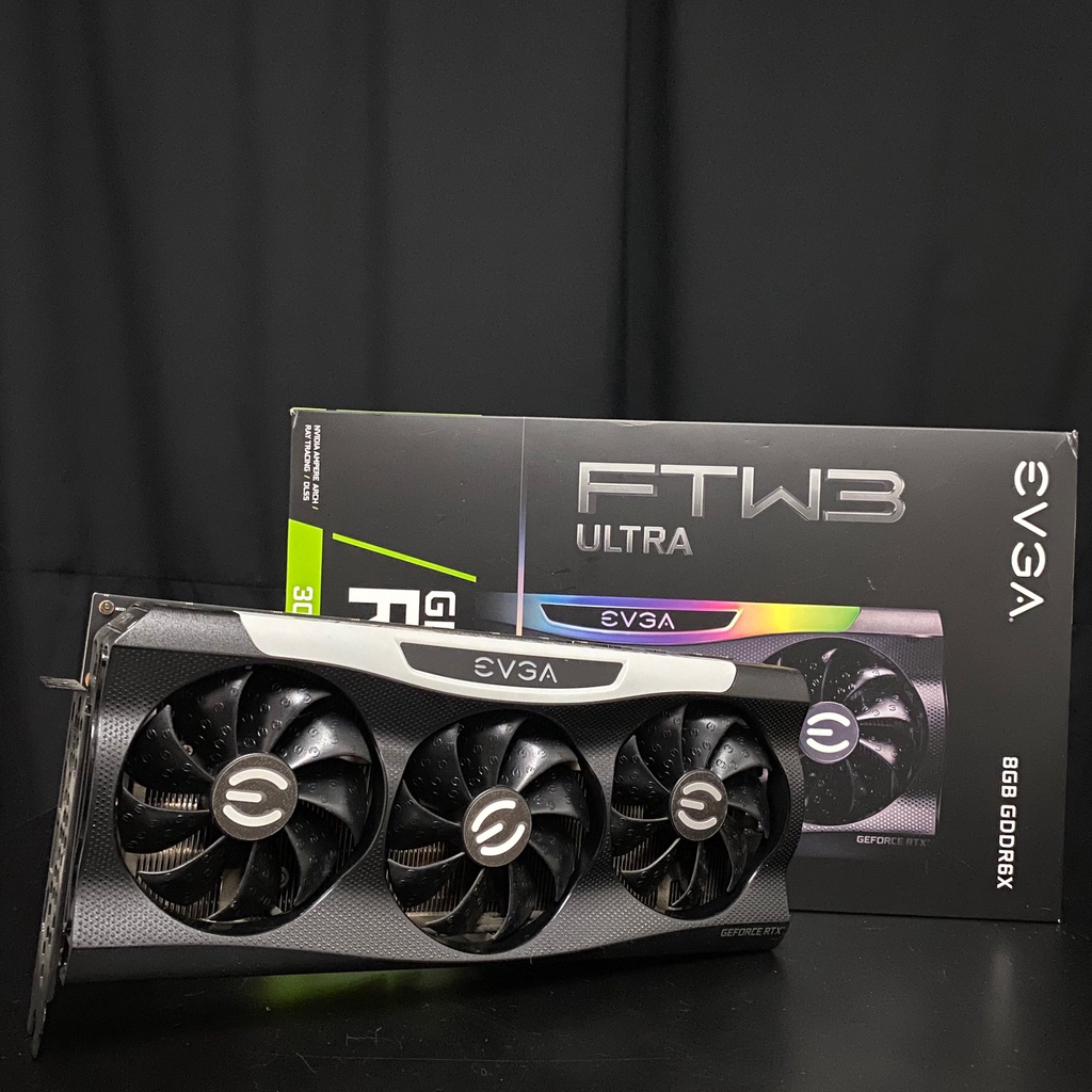 การ์ดจอ Evga Geforce Rtx 3070 Ti Ftw3 Ultra Gaming 8gb Gddr6x ประกัน