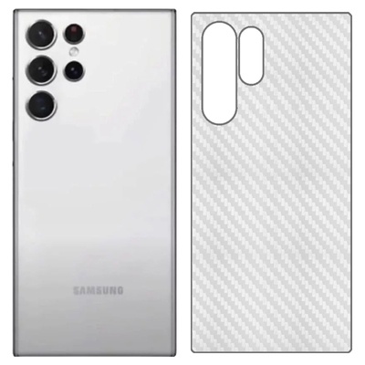 ฟิล์มหลัง Samsung S22 S22Plus S22Ultra ฟิล์มหลังลายเคฟล่า กันน้ำกันเหงื่อ กันรอยขีดข่วน
