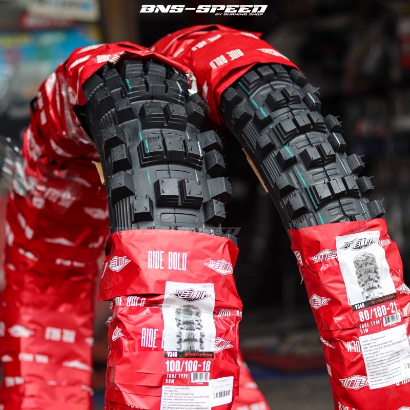 ยาง Veemoto Evolution ใหม่ล่าสุด (V340) ปีผลิต 24-25