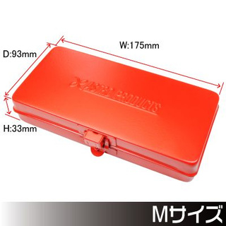 เคสเหล็ก สีแดง M ( Metal Case Red Medium )