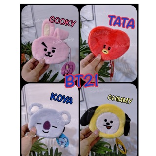 BT21 กระเป๋าใส่เหรียญ น่ารักมากกก พร้อมส่ง