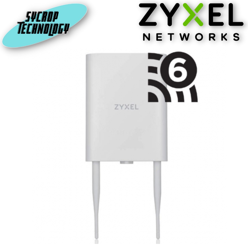 Zyxel NWA55AXE Access Point 802.11ax (WiFi 6) Dual-Radio Outdoor PoE