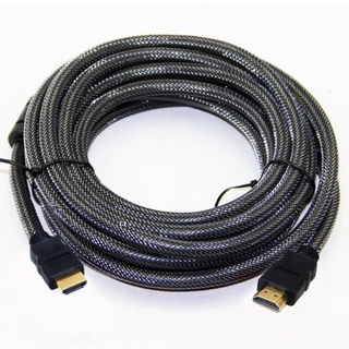 HDMI OP สาย HDMI ต่อภาพเสียงทีวี ยาว 10M เมตร v1.4 (Black)