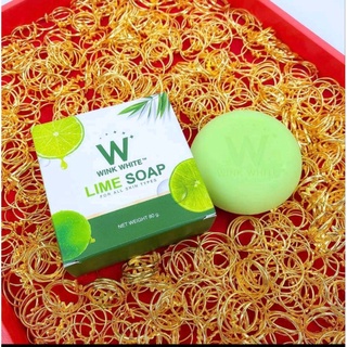 วิงค์ไวท์ สบู่มะนาว WINK WHITE LIME SOAP