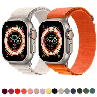 สายนาฬิกาข้อมือ สําหรับ Apple watch band 49 มม. 44 มม. 40 มม. 45 มม. 41 มม. 42 มม. 38 มม. 49 44 45 มม. iWatch series Ultra 7 6 3 se 8