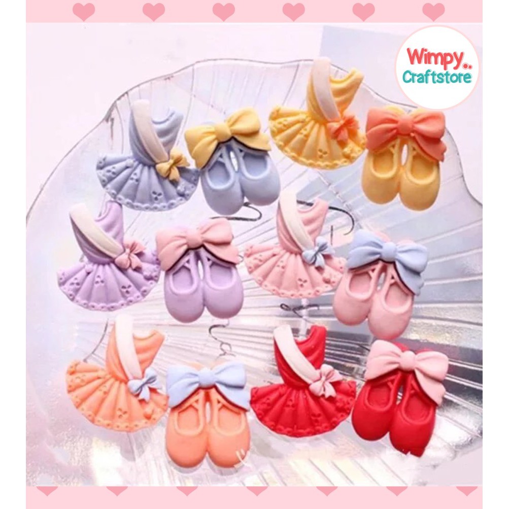 Cabochon เรซิ่นบัลเล่ต์ Decoden เครื่องประดับผมสมุดภาพหัตถกรรม