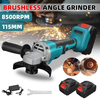 เครื่องเจียรไฟฟ้าไร้สาย 7500rpm 115 มม. พร้อมแบตเตอรี่ สําหรับ Makita