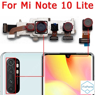 อะไหล่โมดูลกล้องเซลฟี่ ด้านหน้า และด้านหลัง แบบเปลี่ยน สําหรับ Xiaomi Mi Note 10 Lite Note10