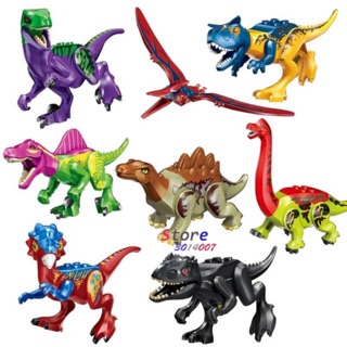 เลโก้จีน Jurassic สีมาใหม่ 8 กล่อง