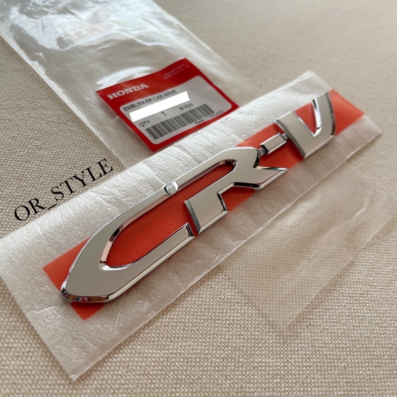 แท้ศูนย์ โลโก้ CRV G4 2013-2016 ขนาด 21.5x3cm (UEY-75722-T0N-T00)