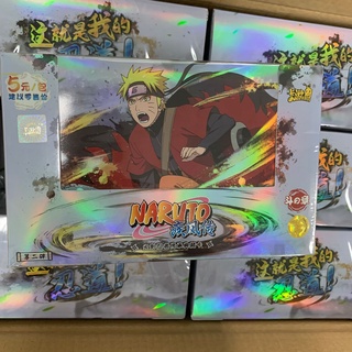 การ์ดเก็บรวบรวมตัวละครอนิเมะ Naruto Tier 3 Wave 2 Uzumaki Uchiha Sasuke