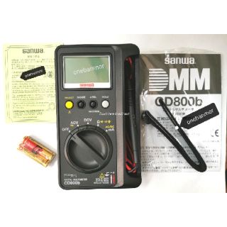 Sanwa Digital Multimeter True RMS CD800b ของแท้ 100% ออกใบกำกับภาษีได้