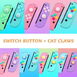 ชุดปุ่มกดซิลิโคน กันลื่น สําหรับ Nintend Switch Joy-Con Nintendo Switch Controlle