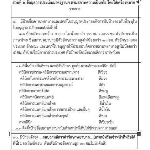 ป้าย Acliric อะคริลิค อย.คลินิกเวชกรรม,คลินิกทันตกรรม,คลินิกการพยาบาลและผดุงครรภ์,คลินิกกายภาพบำบัด,คลินิกเทคนิคการแพทย์ - รูปที่ 4