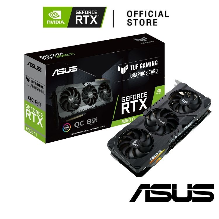 ASUS TUF Gaming NVIDIA GeForce RTX™ 3060 Ti V2 8GB OC [TUF-RTX3060TI-O8G-V2-GAMING]