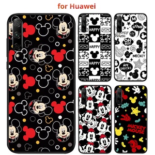 เคส HUAWEI Y6 Y7 Y6S PRO  Y7A Y6P Y9S Y9 Prime 2018 2019 มือถือสำหรับเคสโทรศัพท์มือถือลายการ์ตูนมิกกี้เมาส์สําหรับ