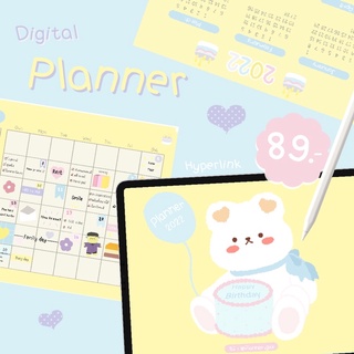 สมุดแพลนเนอร์ Digital Planner 2022📚